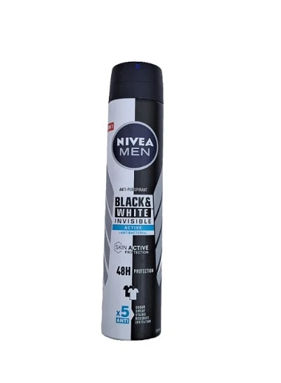 Deodorant Nivea Men Invisible BW Active 200 ml